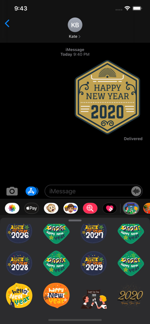 New Year Stickers(圖4)-速報App