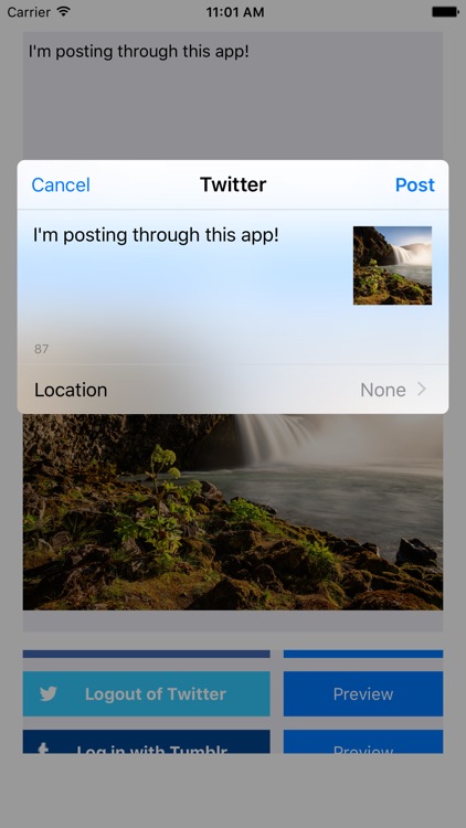 Fast Social Media Poster