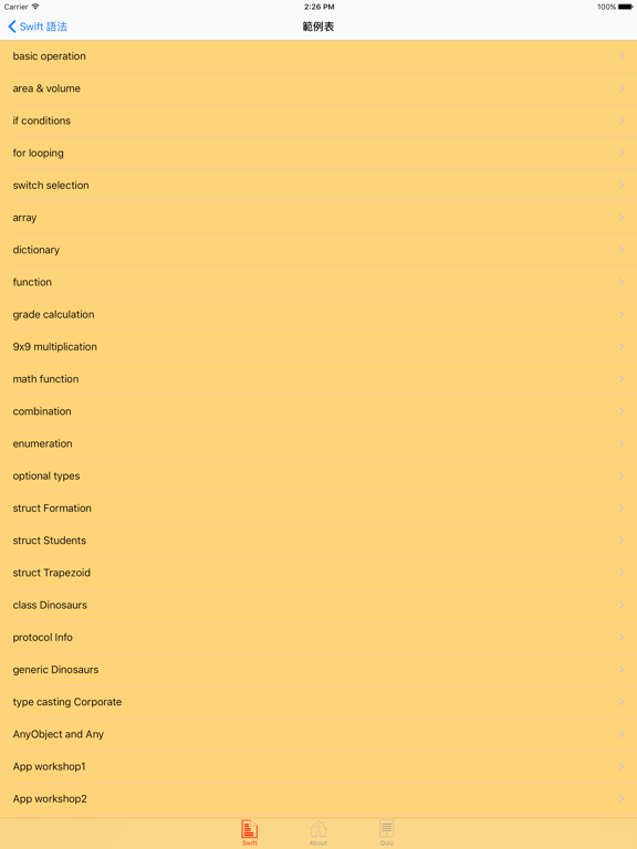 Screenshot #6 pour CodingWithSwift
