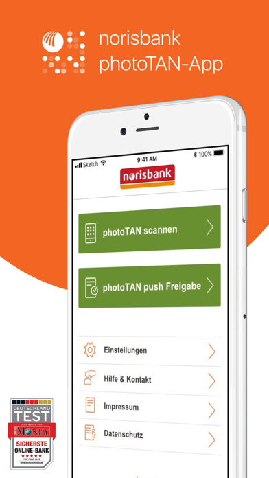Screenshot #1 pour norisbank photoTAN