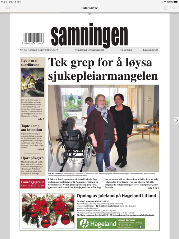 Screenshot #6 pour Samningen eAvis