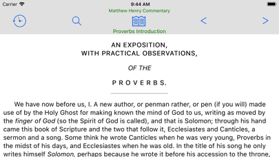 Matthew Henry Commentary Screenshot