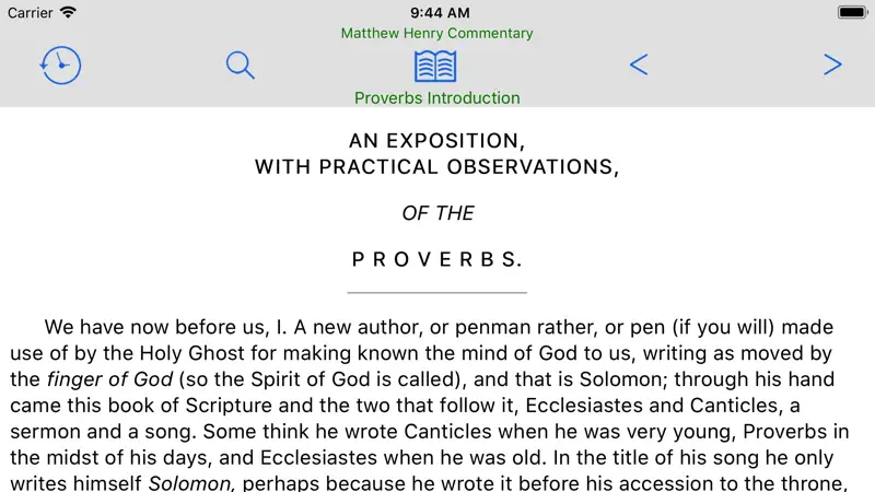 Matthew Henry Commentary screenshot 2 of 5