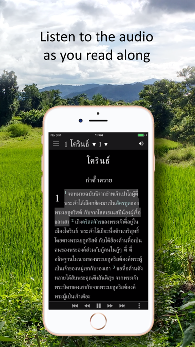พระคัมภีร์คำเมืองไทย screenshot 2