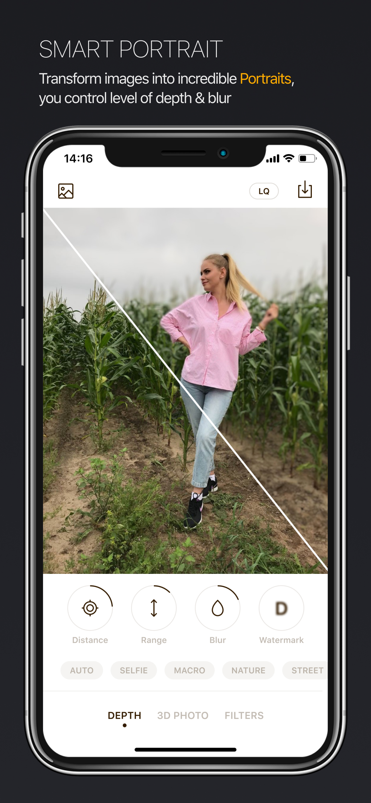 DPTH: AI 3d-photo editor