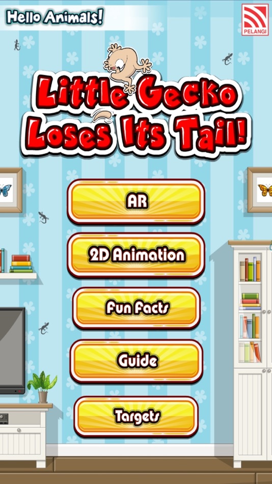 Little Gecko Loses Its Tail AR - 1.2 - (iOS)