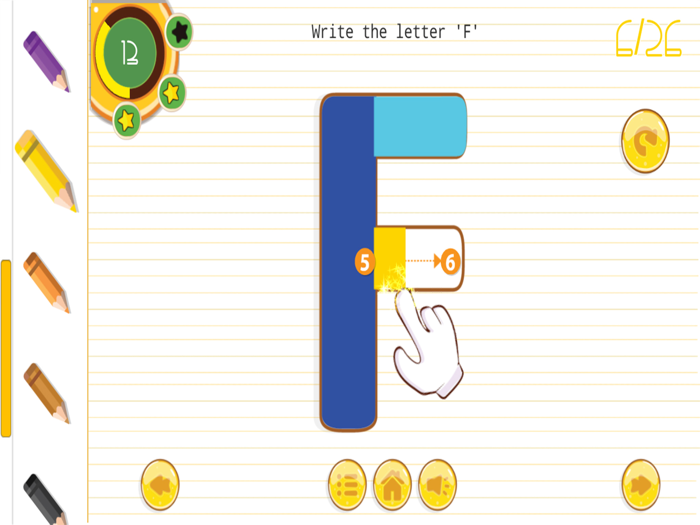 English Tracing Book Fun