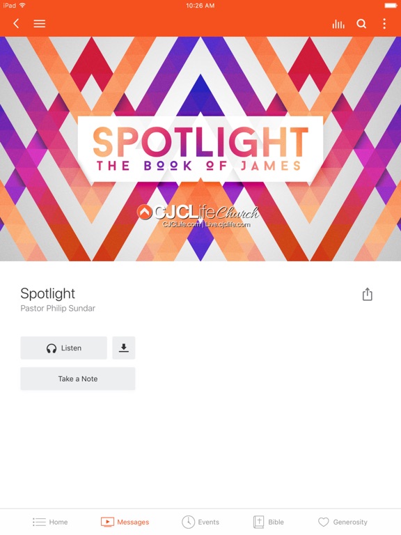 Screenshot #6 pour CJCLife Church