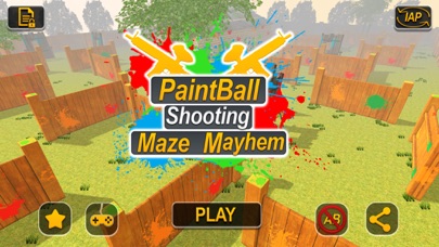 Screenshot #1 pour Paintball Shooting Maze Mayhem