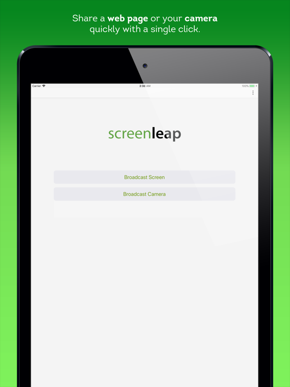 Screenshot #4 pour Screen and Camera Sharing