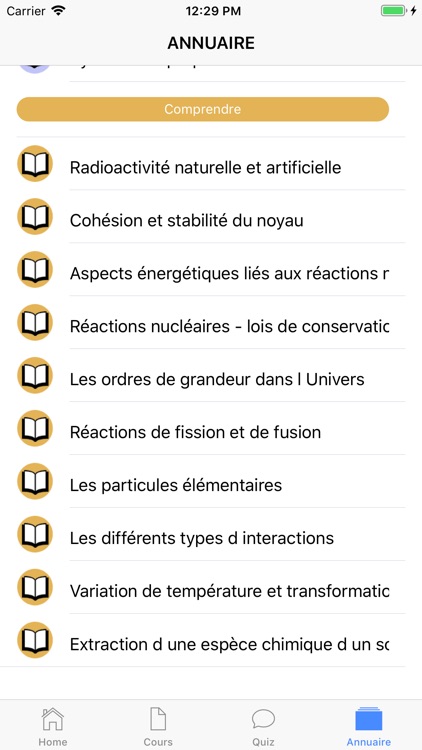Chimie 1ère S screenshot-5