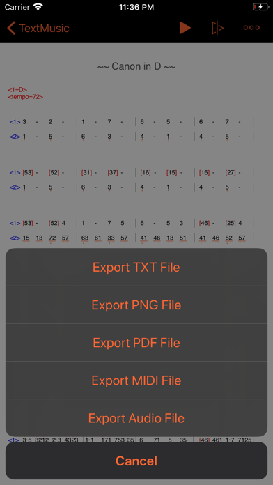 TextMusic Screenshot 8