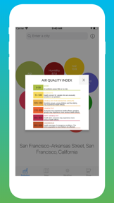 Air Quality Tracker: Pollution screenshot