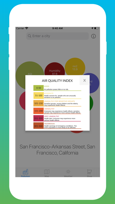 Air Quality Tracker: Pollutionのおすすめ画像5