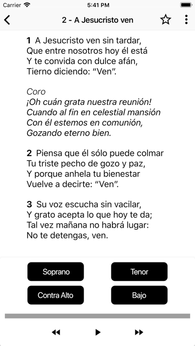 Himnos y Cánticos de Evangelio screenshot 4