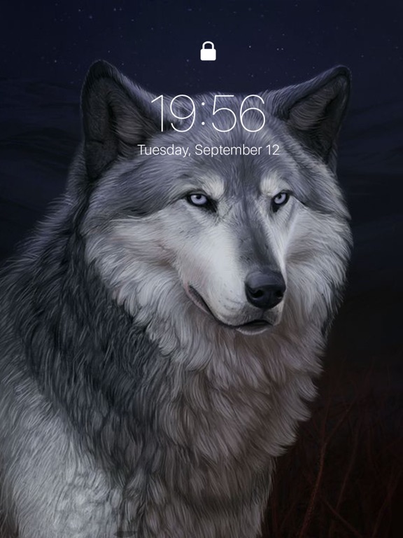 Screenshot #4 pour Lone Wolf Wallpapers