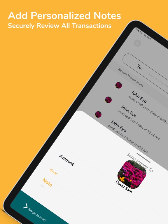 Dnar iPad screenshot 5 - Productivity app