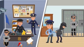 Pretend Play Police Officer screenshot