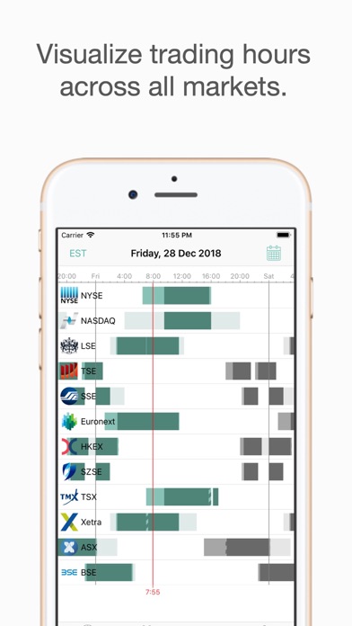 Market Clock Screenshot