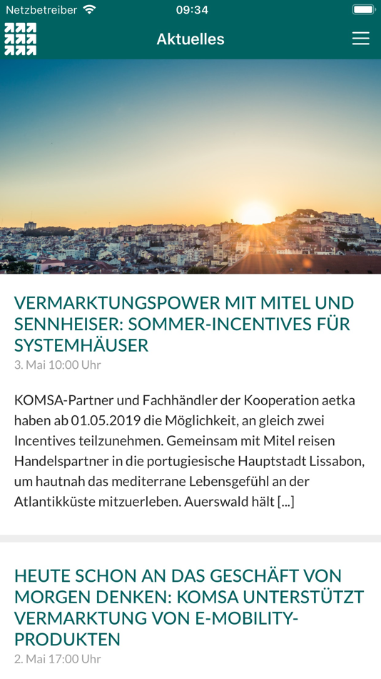 #1. myKOMSA App (iOS) Podle: Staffbase GmbH