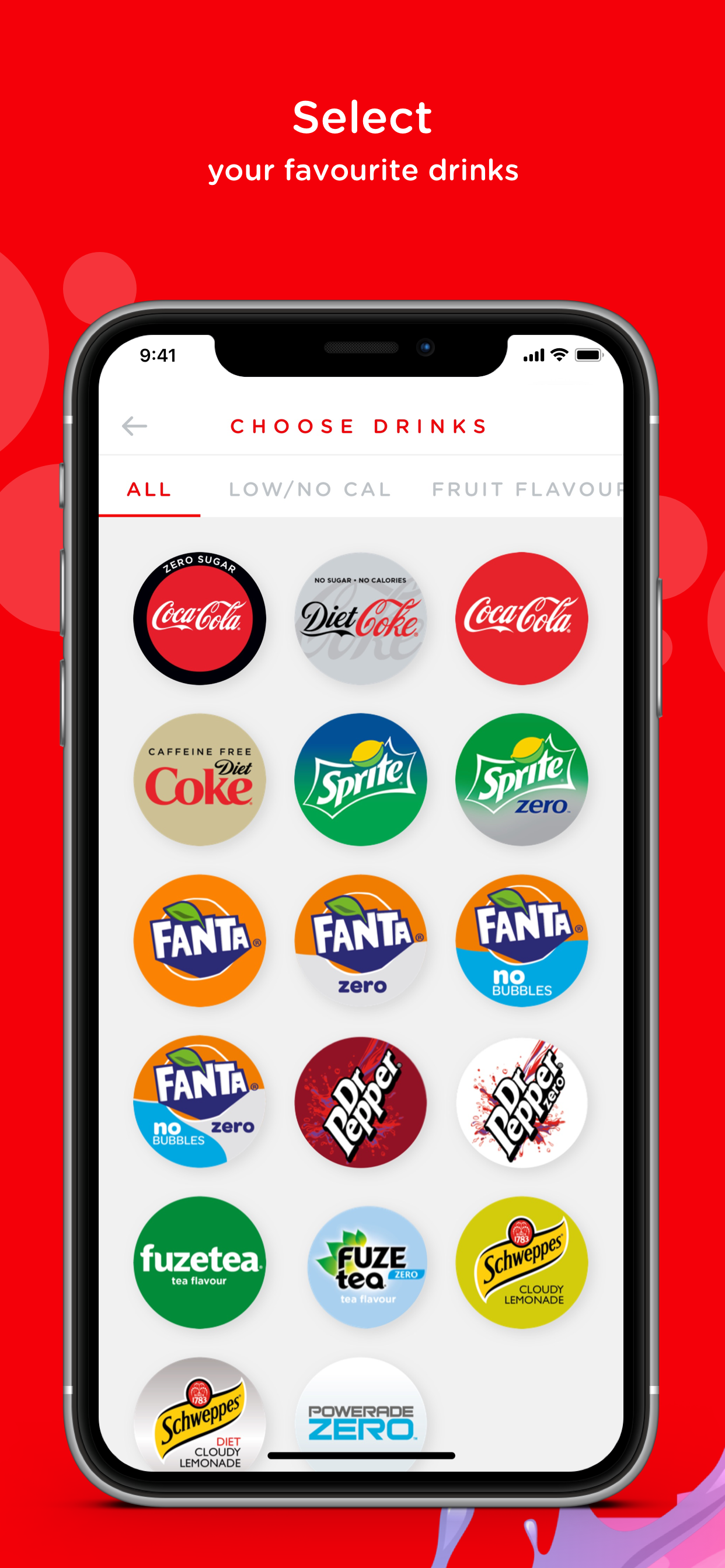 Coca-Cola Freestyle App