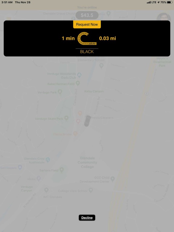 Cablr Driver iPad screenshot 4 - Business app