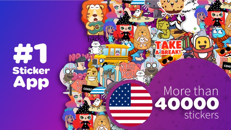 Stickers for photos and text screenshot-0