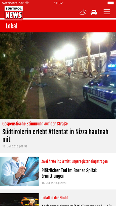 Südtirol News Screenshot