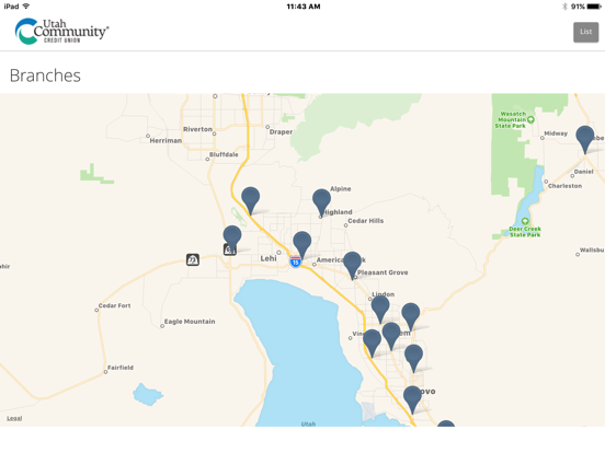 Screenshot #5 pour UCCU Mobile