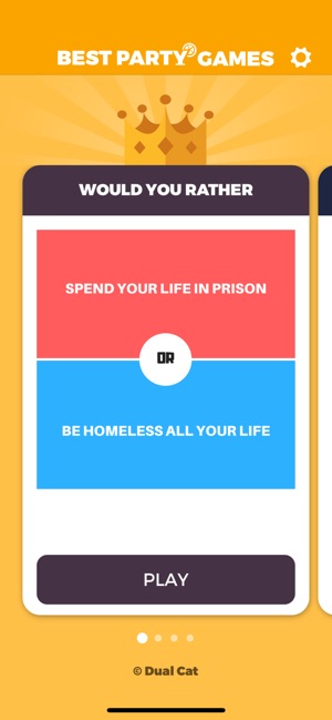 What Would You Choose? Rather on the App Store