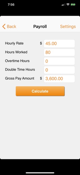 Paycheck Lite : Mobile Payrollのおすすめ画像2