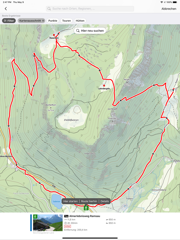 Screenshot #6 pour Berchtesgadener Land Touren