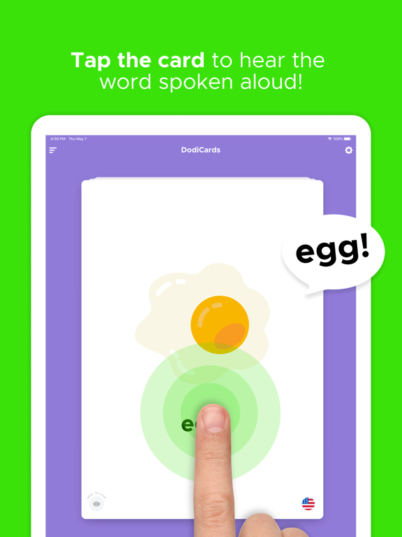 DodiCards: Flash Cards ABC 123 iPad screenshot 4 - Education app