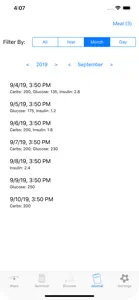 Carb Master for Diabetes T1 screenshot #5 for iPhone