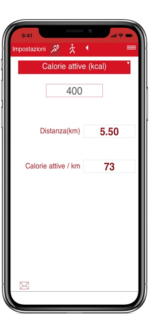 Consumo calorico della corsa su App Store