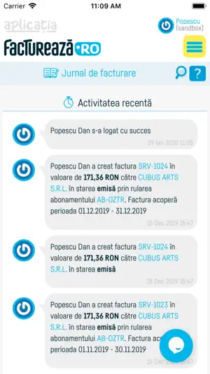 factureaza.ro app screenshot 3