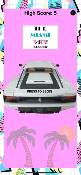 Game screenshot The Miami Vice Fan Quiz mod apk