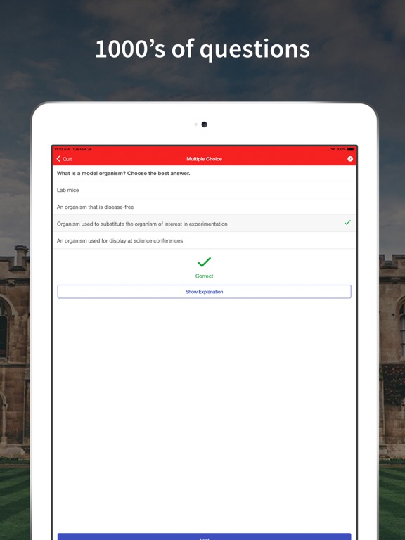 Minute School iPad screenshot 2 - Education app