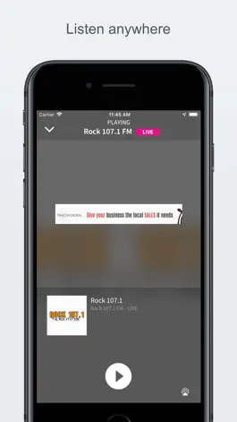 Game screenshot Rock 107.1 KJML apk