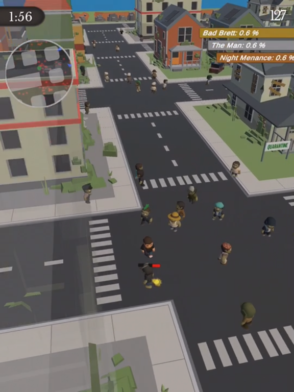 Zombie City: Crowd Control iPad screenshot