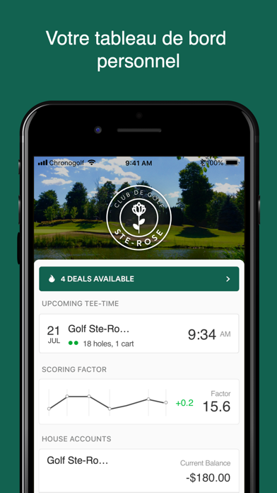 Screenshot #1 pour Club de golf Ste-Rose