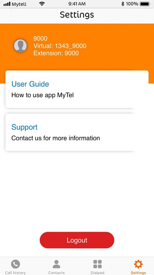 #5. MyCall - Mytel (iOS) 由: Nguyen Ba Hung