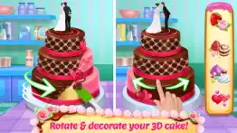real cake maker 3d bakery iphone screenshot 1