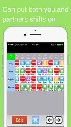 Shift Planning Calendar screenshot 3