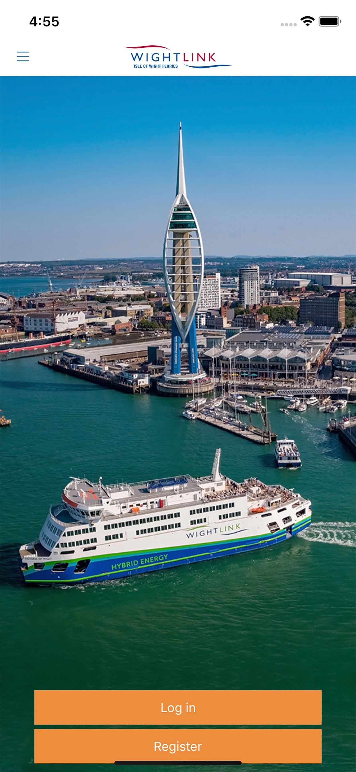 Wightlink Isle Of Wight Ferry