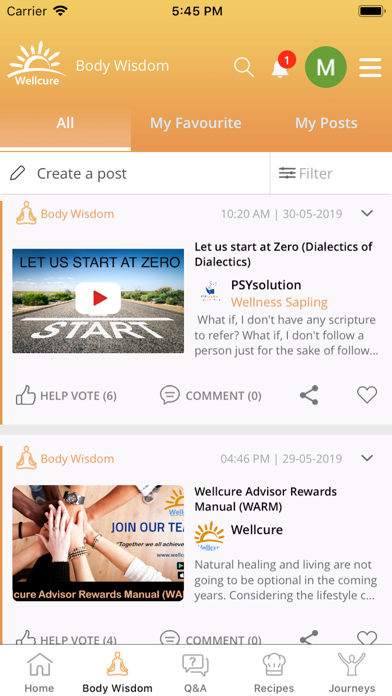 Screenshot #2 pour Wellcure - Natural Health App