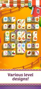 Mahjong Cupcake Bakery Puzzle screenshot #4 for iPhone