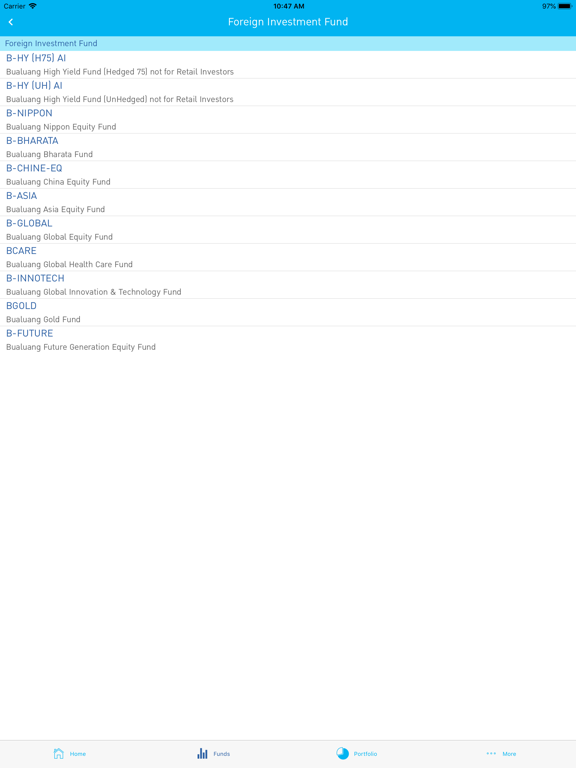 Smart Fund iPad screenshot