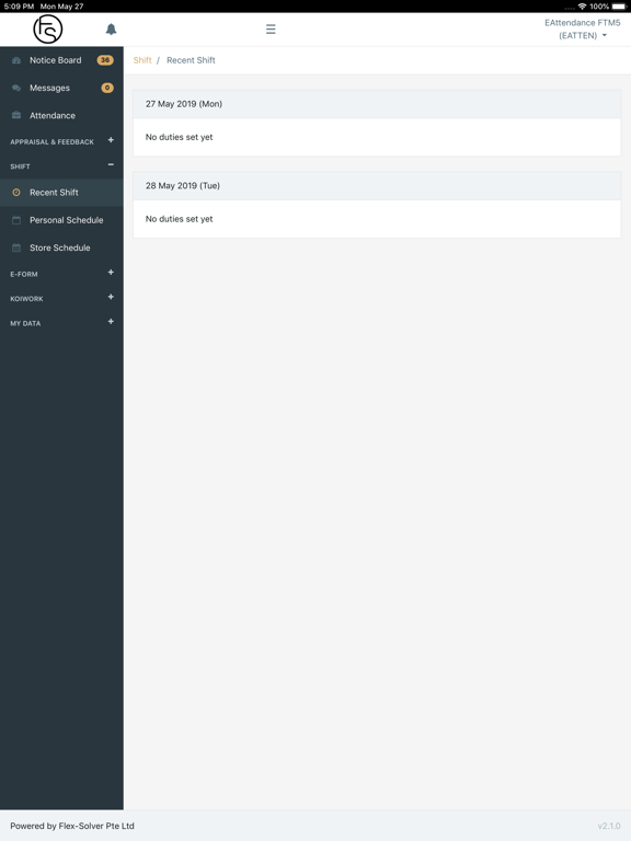 Screenshot #5 pour FLEX Shift Scheduler