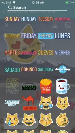 PhotoSticker screenshot 2